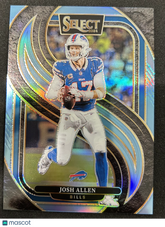2025 Panini Select Football Josh Allen #122 Blue Prizm 56/99